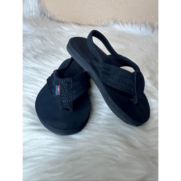 RAINBOW The Grombow - Soft Rubber Top Sole with 1" Strap and Pin line Sandals Si - Picture 1 of 10